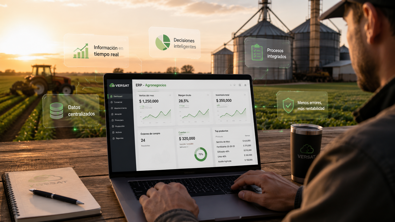 ERP para agronegocios
