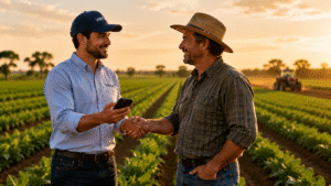 Reportes de visitas en el agro