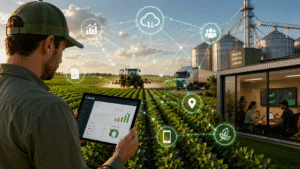 Sistemas conectados para agronegocios