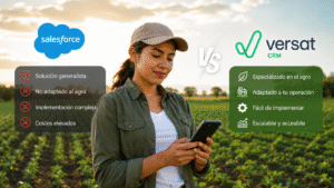 Salesforce versus un crm agro