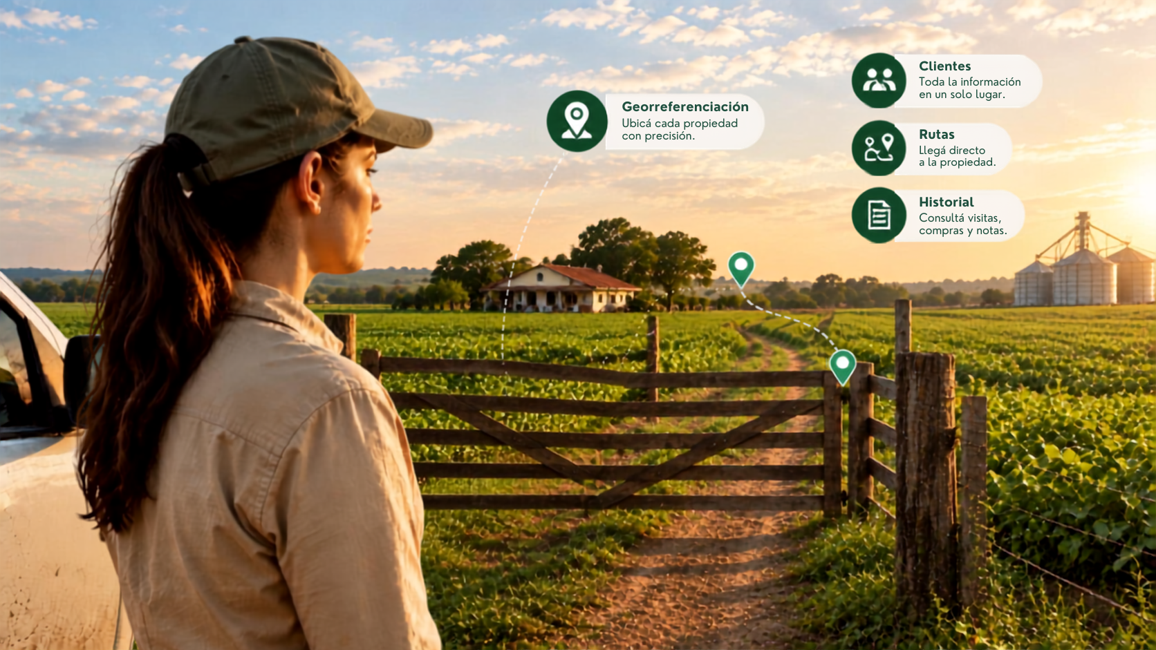 Cómo llegar a un cliente rural: georreferenciación para el agro